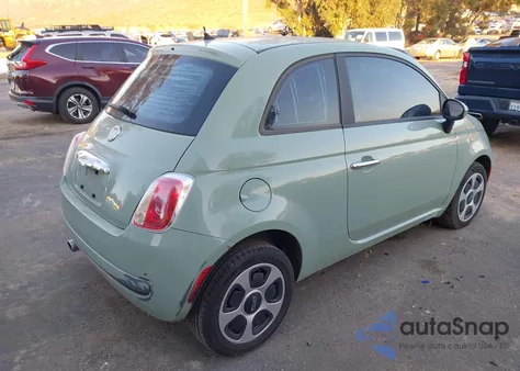 2012 Fiat 500 Pop из США, поврежденный, VIN 3C3CFFARXCT233763